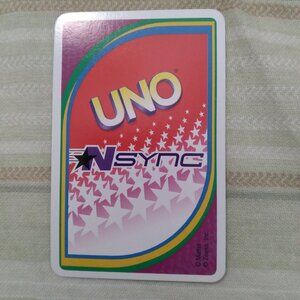Mattel NSYNC UNO card game